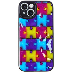 Чохол (накладка) Apple iPhone 13, Epik Prisma Fluffie, Puzzle, Малюнок