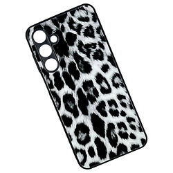 Чехол (накладка) Samsung A055 Galaxy A05, Marble and Art Glass Case, Black Leopard Print, Рисунок