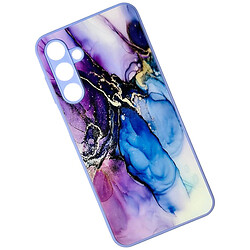 Чохол (накладка) Samsung A055 Galaxy A05, Marble and Art Glass Case, Purple Quartz, Малюнок