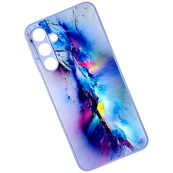 Чехол (накладка) Samsung A055 Galaxy A05, Marble and Art Glass Case, Purple Marble, Рисунок