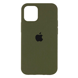 Чехол (накладка) Apple iPhone 15, Original Soft Case, Dark Olive, Оливковый