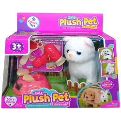 М'яка іграшка Улюбленець "Котик Plush Pet", на батарейках, звук, рух, аксесуари, Вигляд 1, Mic