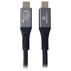 USB кабель Cablexpert CCBP-USB3-CMCM100-1.5M, Type-C, 1.5 м., Черный