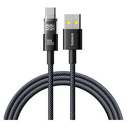 USB кабель Baseus P10382701121-00 Display 2, Type-C, 1.0 м., Черный