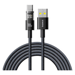 USB кабель Baseus P10382701111-00 Display 2, Type-C, 2.0 м., Черный