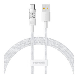 USB кабель Baseus P10373002111-00 Gem, Type-C, 1.0 м., Білий