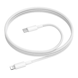 USB кабель Borofone BX117 Source Apple iPhone SE 2022 / iPhone 14 Pro Max / iPhone 14 Plus / iPhone 14 Pro / iPhone 14 / iPhone 13 Pro / iPhone 13 Mini / iPhone 13 / iPhone 13 Pro Max / iPhone 12 Mini / iPhone 12 Pro Max, Lightning, 1.0 м., Белый