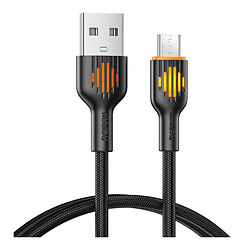 USB кабель Remax RC-C121 Moka, MicroUSB, 1.0 м., Чорний