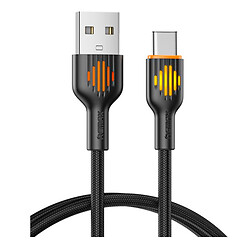 USB кабель Remax RC-C122 Moka, Type-C, 1.0 м., Чорний