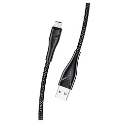 USB кабель Usams US-SJ396 U41, MicroUSB, 2.0 м., Чорний