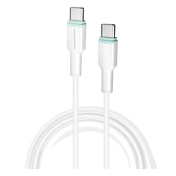 USB кабель WUW X205, Type-C, 1.0 м., Белый