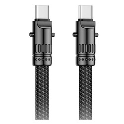 USB кабель XO NB-Q288B, Type-C, 1.2 м., Чорний