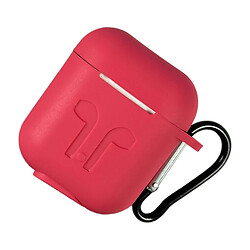 Чехол (накладка) Apple AirPods / AirPods 2, Silicone Classic Case, Rose Red, Красный