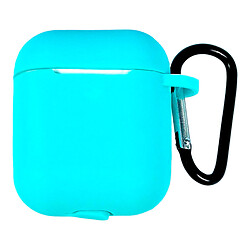 Чехол (накладка) Apple AirPods / AirPods 2, Silicone Classic Case, Soft Blue, Голубой