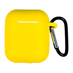 Чохол (накладка) Apple AirPods / AirPods 2, Silicone Classic Case, Bright Yellow, Жовтий