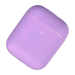 Чохол (накладка) Apple AirPods / AirPods 2, Silicone Classic Case, Lilac Blue, Блакитний