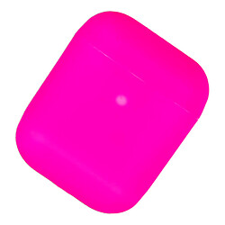 Чохол (накладка) Apple AirPods / AirPods 2, Silicone Classic Case, Hot Pink, Рожевий