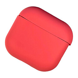 Чехол (накладка) Apple AirPods 4, Silicone Classic Case, Rose Red, Красный