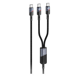 USB кабель Hoco U139, Type-C, 1.2 м., Черный