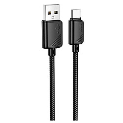 USB кабель Hoco X113 Beneficio, Type-C, 1.0 м., Чорний