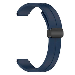 Ремінець Xiaomi Mi Band 8 / Mi Band 9, Silicone MAGNETIC LOCK, Dark Blue, Синій