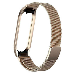 Ремешок Xiaomi Mi Band 7, Milanese loop, Vintage Gold, Золотой