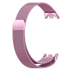 Ремінець Xiaomi Mi Band 8 / Mi Band 9, Milanese loop, Rose Pink, Рожевий