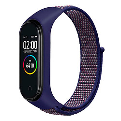 Ремешок Xiaomi Mi Band 3 / Mi Band 4, Nylon, Navy Blue, Синий