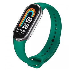 Ремінець Xiaomi Mi Band 8 / Mi Band 9, Silicone, Dark Green, Зелений