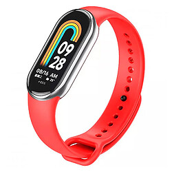 Ремінець Xiaomi Mi Band 8 / Mi Band 9, Silicone, Dark Red, Червоний