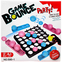 Настольная игра "Game Bounce party": игровое поле, шарики, карточки с заданиями, Mic