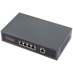 Комутатор 120W Gigabit Ethernet PoE Switch, 4xPoE від Waveshare