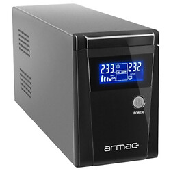 Безперебійний блок живлення Armac Office 850E LCD, Чорний