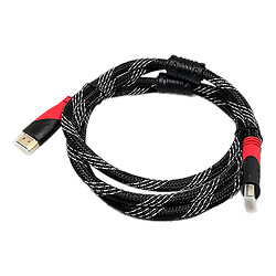 Кабель HDMI - HDMI, 5.0 м., Чорний