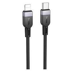 USB кабель Hoco X109 Energy Apple iPhone SE 2022 / iPhone 14 Pro Max / iPhone 14 Plus / iPhone 14 Pro / iPhone 14 / iPhone 13 Pro / iPhone 13 Mini / iPhone 13 / iPhone 13 Pro Max / iPhone 12 Mini / iPhone 12 Pro Max, Lightning, 2.0 м., Черный