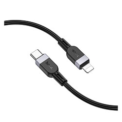 USB кабель Hoco X109 Energy Apple iPhone SE 2022 / iPhone 14 Pro Max / iPhone 14 Plus / iPhone 14 Pro / iPhone 14 / iPhone 13 Pro / iPhone 13 Mini / iPhone 13 / iPhone 13 Pro Max / iPhone 12 Mini / iPhone 12 Pro Max, Lightning, 3.0 м., Черный