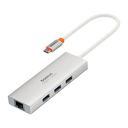 USB Hub Baseus B00053003S11-00 PortalJoy, Срібний