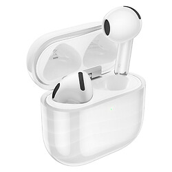 Bluetooth-гарнитура Borofone BW85 Smart, Стерео, Белый