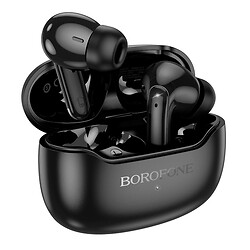 Bluetooth-гарнитура Borofone FQ1 Shine, Стерео, Черный