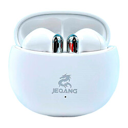 Bluetooth-гарнитура Jeqang JT-17S, Стерео, Белый