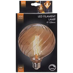 Лампа LED с регулируемым освещением Filament G100 4Вт Е27 1800 К