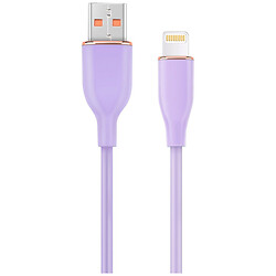 Кабель Cablexpert CC-USB2S-AM8PM-1.5M-P Apple iPhone SE 2022 / iPhone 14 Pro Max / iPhone 14 Plus / iPhone 14 Pro / iPhone 14 / iPhone 13 Pro / iPhone 13 Mini / iPhone 13 / iPhone 13 Pro Max / iPhone 12 Mini, Lightning, 1.5 м.