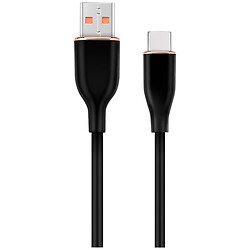 Кабель Cablexpert CC-USB2S-AMCM-1.5M-BK, Type-C, 1.5 м., Чорний