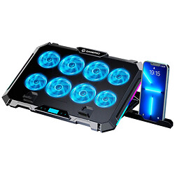 Охлаждающая подставка для ноутбука GamePro CP795, Черный