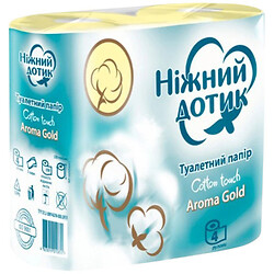Набор бумаги туалетной Нежное прикосновение Арома Голд