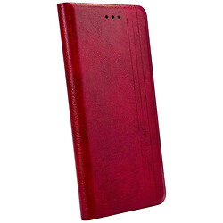 Чехол (книжка) Samsung A525 Galaxy A52 / A526 Galaxy A52, Mustang Matte Black, Красный