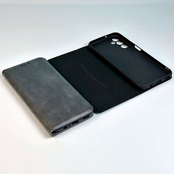 Чехол (книжка) Xiaomi Redmi Note 9 Pro / Redmi Note 9 Pro Max / Redmi Note 9S, Mustang Matte Black, Серый - № 10