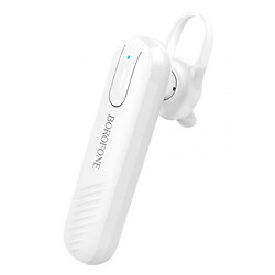 Bluetooth-гарнитура Borofone BC20 Smart, Моно, Белый