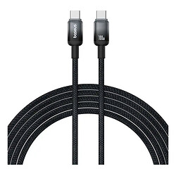 USB кабель Baseus P10374902 Discolor, Type-C, 1.0 м., Черный