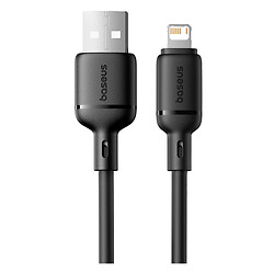 USB кабель Baseus P1037770 Silky Apple iPhone SE 2022 / iPhone 14 Pro Max / iPhone 14 Plus / iPhone 14 Pro / iPhone 14 / iPhone 13 Pro / iPhone 13 Mini / iPhone 13 / iPhone 13 Pro Max / iPhone 12 Mini / iPhone 12 Pro Max, Lightning, 1.0 м., Черный